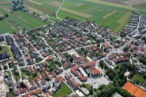 Občina mengeš iz zraka