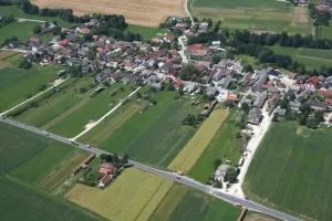 Občina mengeš iz zraka